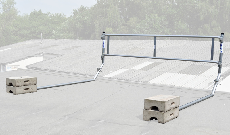 ESDA-Blitzfix Grundelement 3,07 m - Flachdach-Absturzsicherung