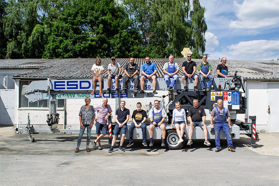 ESDA Gruppenbild auf AMAK Alukran