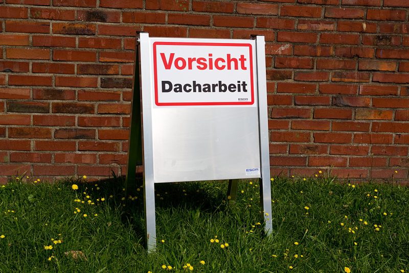 ESDA-Warn- und Werbeschild Typ A